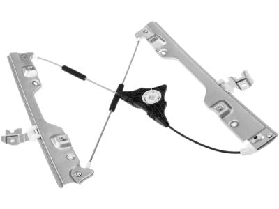 New OEM 2009-2017 Infiniti FX35 FX37 Front Driver's Left Window Regulator, Part # 80721-1CA0C