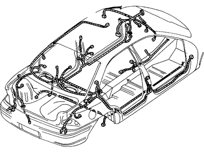 New 2003-2005 Fits Chrysler Neon Wiring - Part # 4794625AC