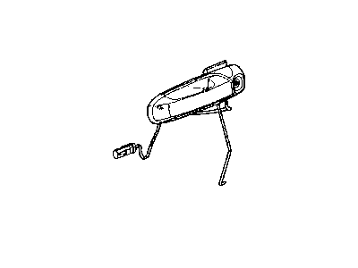 Handle Front Door Exterior