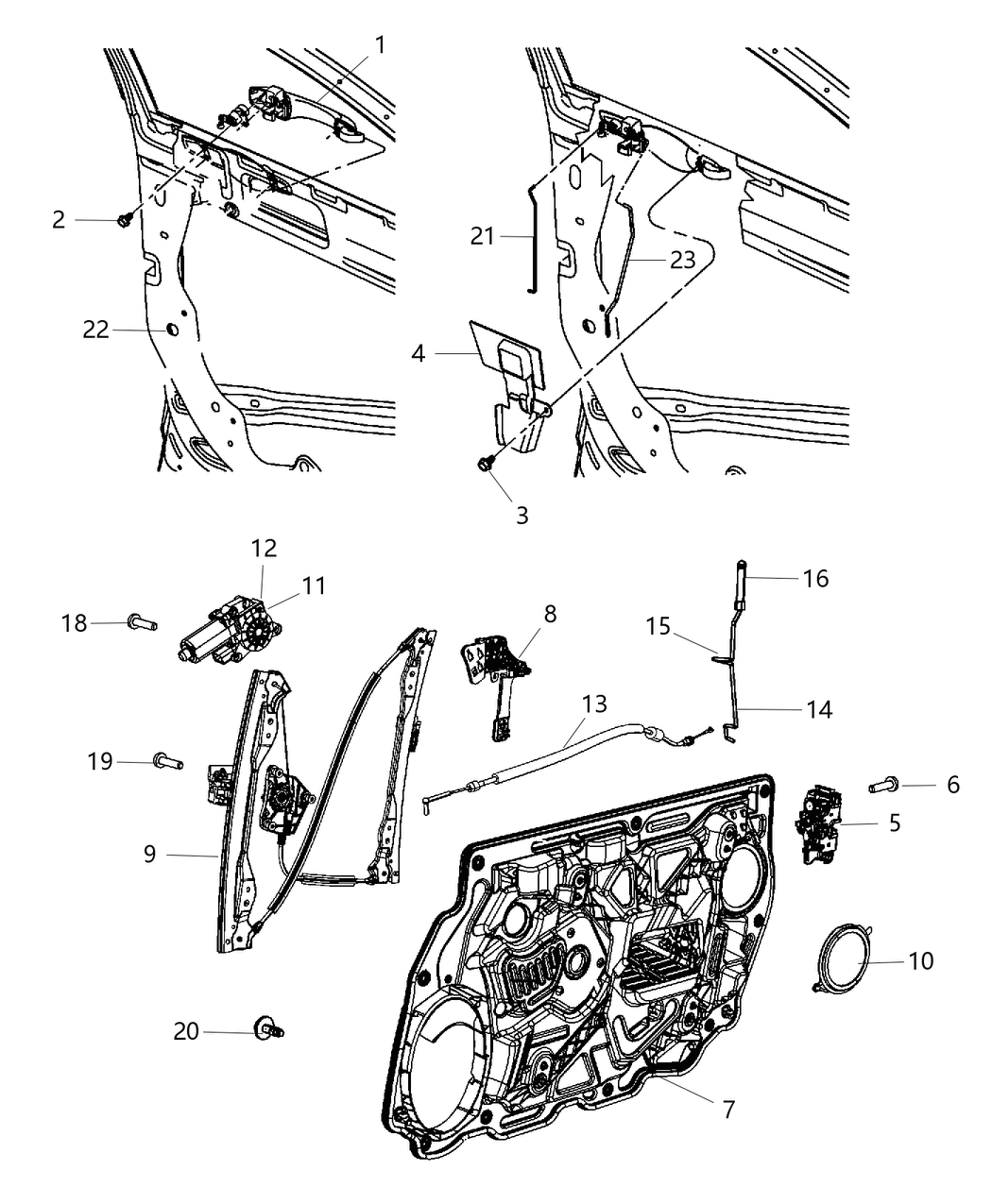 Handle Exterior Door