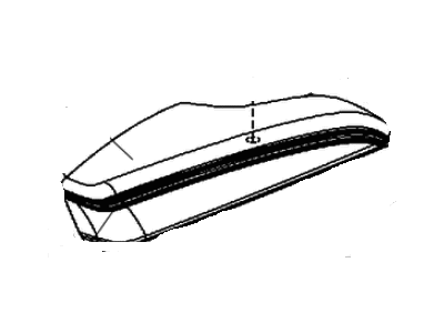 Armrest Rear Door Trim