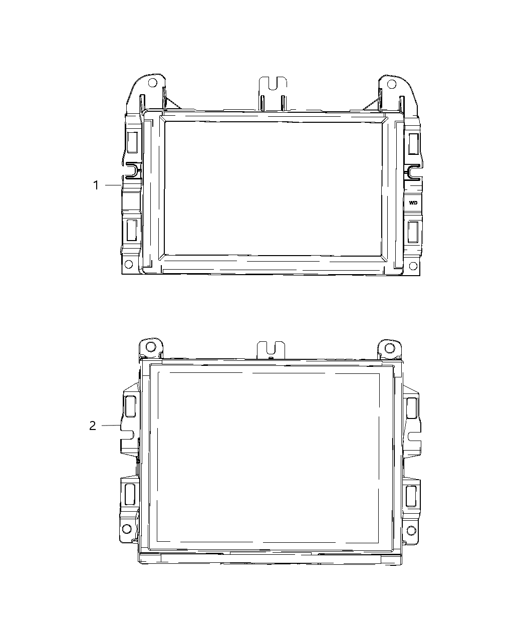 Radio Multi Media 7 Inch Screen