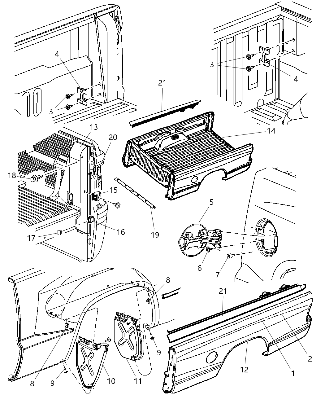 Rail Luggage Rack Side