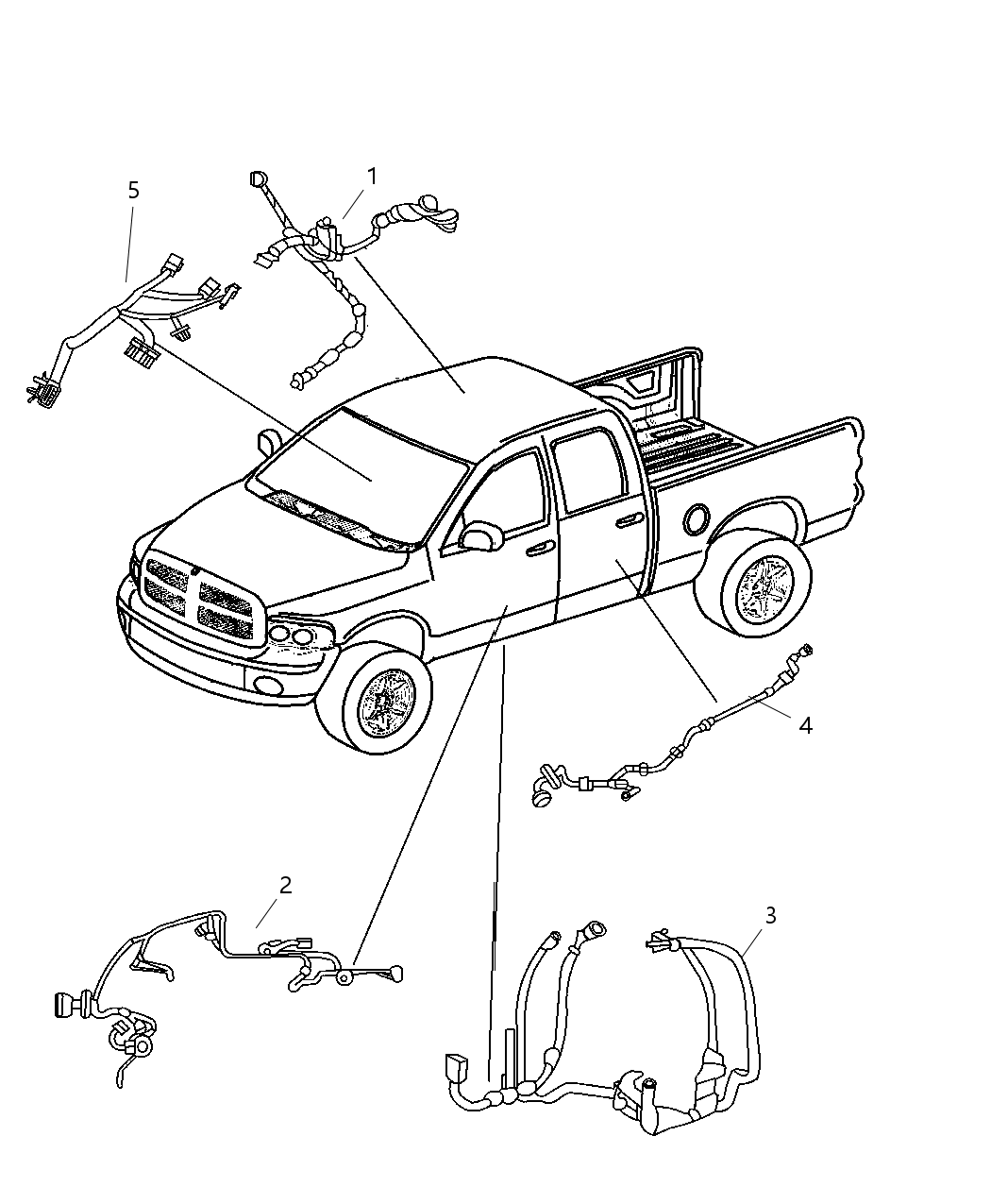 Wiring Rear Door