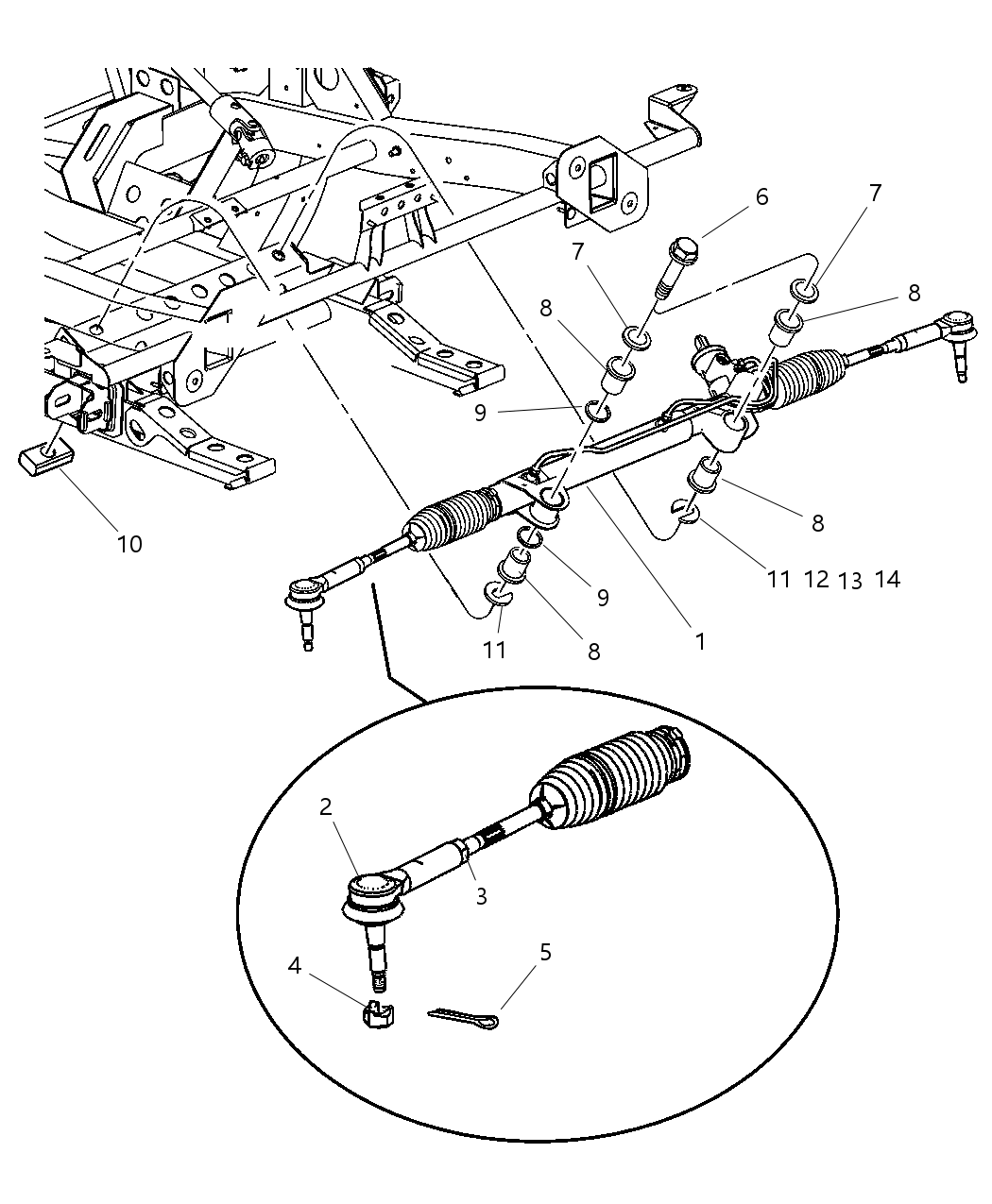 Jam Nut Outer Tie Rod