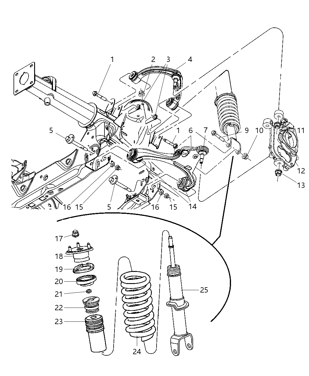 Washer Control Arm