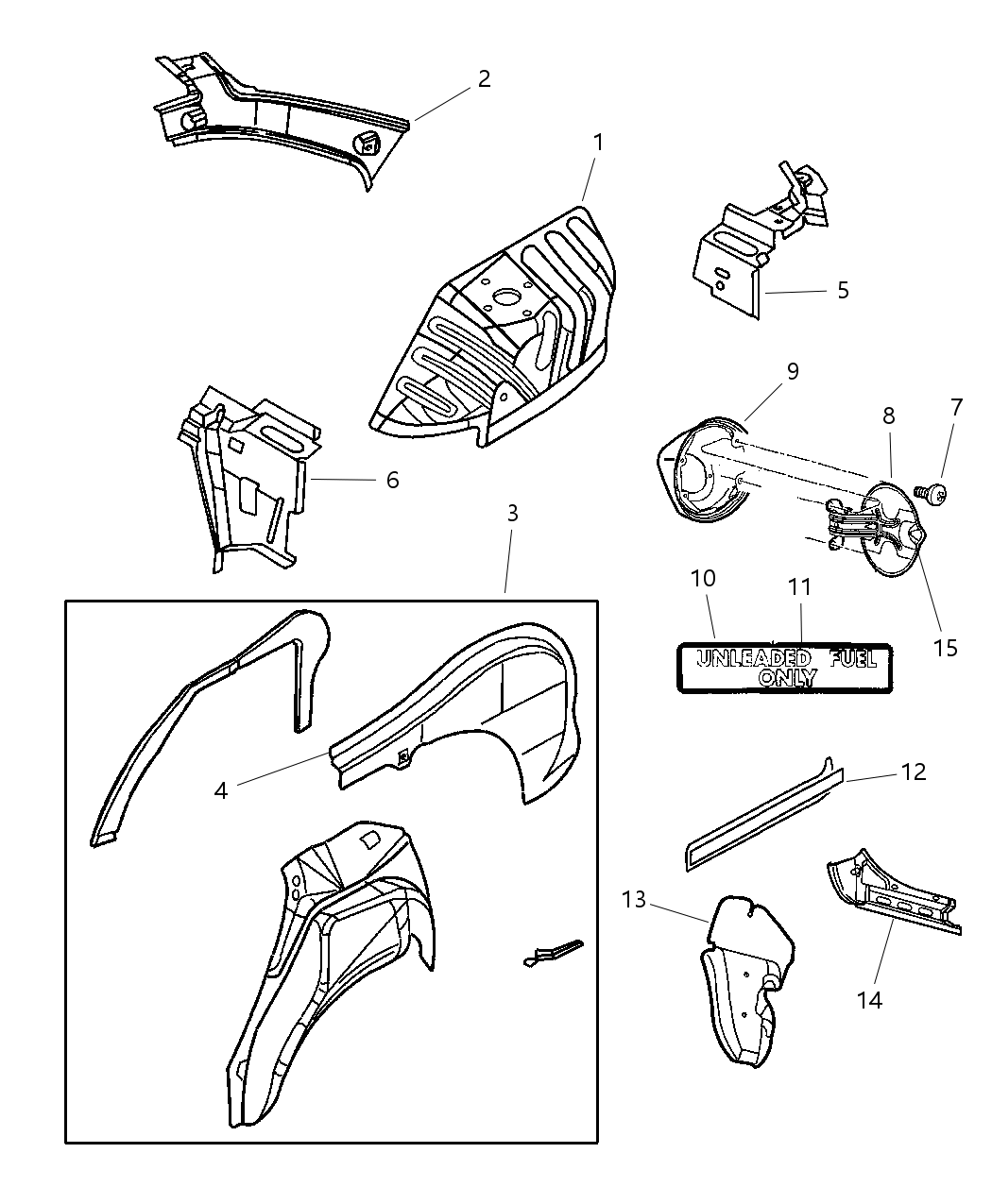 Panel Quarter Inner