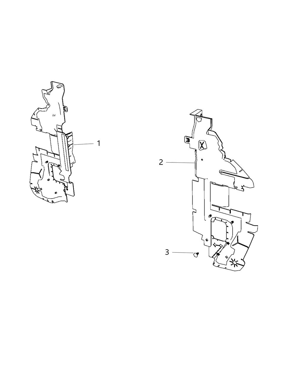 Seal Radiator Side Air
