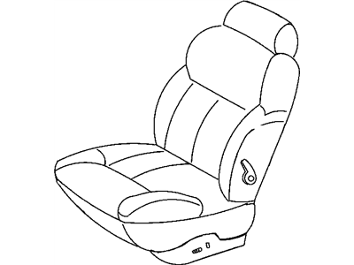 Shield Seat Adjuster W/Power