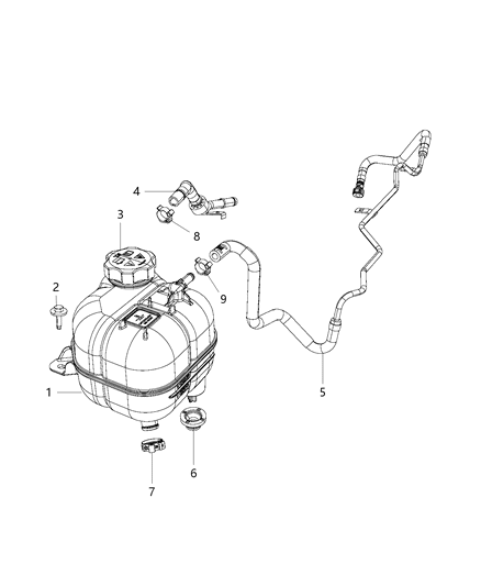 Reservoir Coolant Pressurized