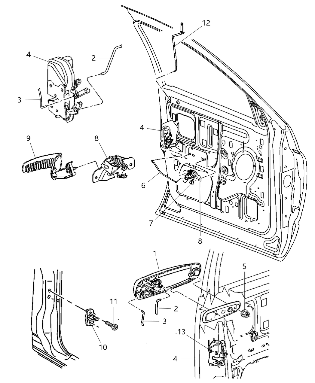 Handle Inside Release