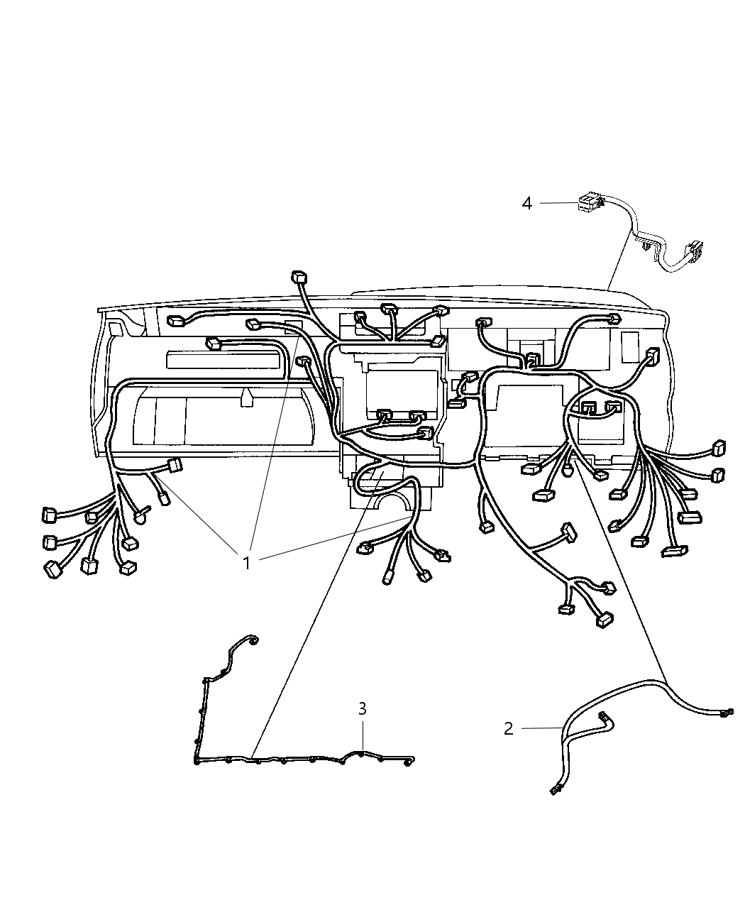 Wiring Instrument Panel