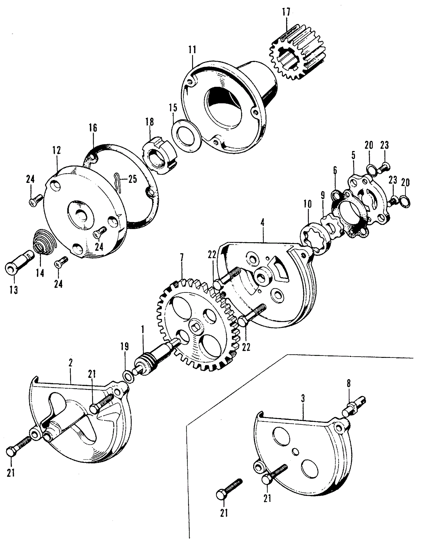 Gear, Primary Drive (18T)