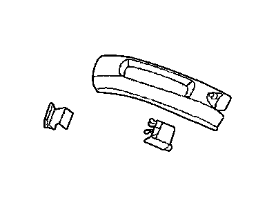 New 2005-2007 Fits Chrysler Grand Caravan, Town & Country Door-Center Console Storage - Part # SG561D1AD