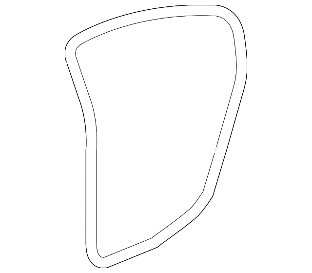 Ebony Side Door Weatherstrip