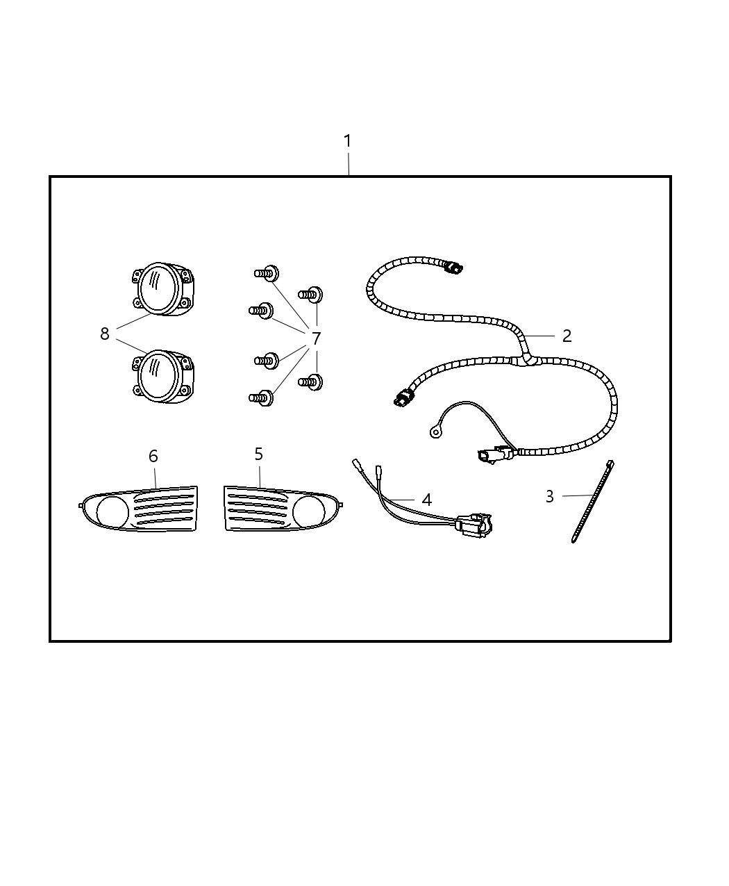 Light Kit Fog-Complete