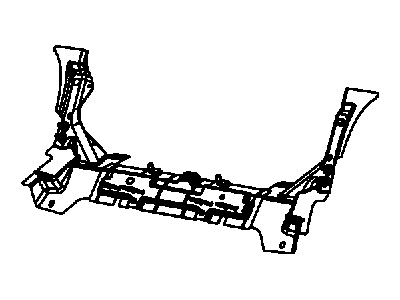 Crossmember Floor Pan Iso Fix