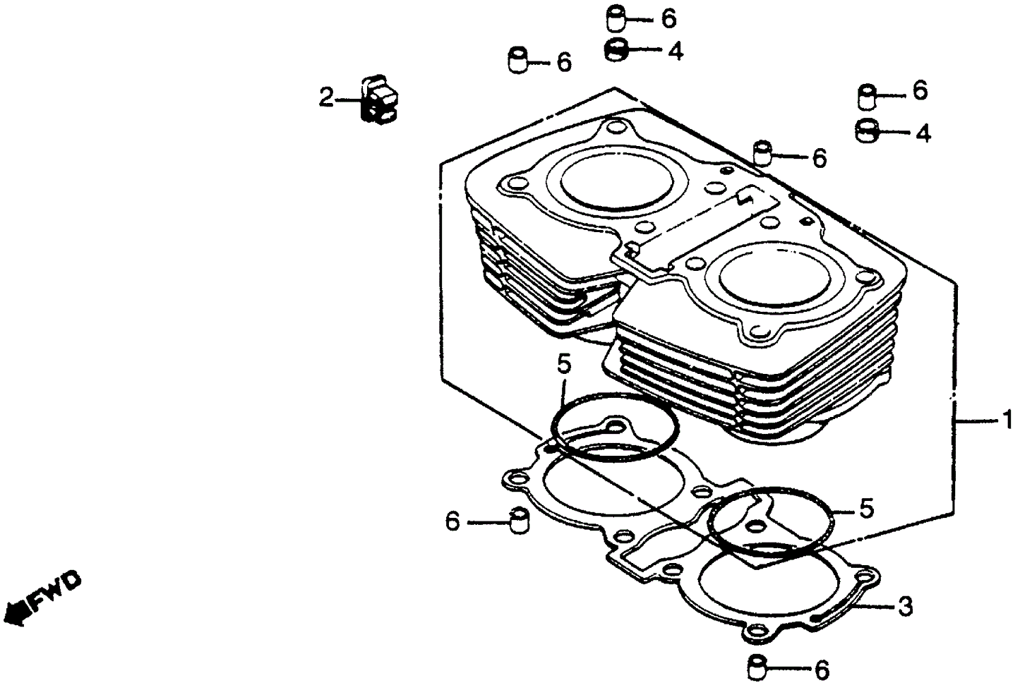 Cylinder(Replaces 12100-413-730)