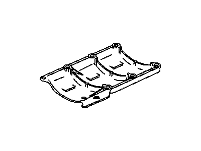 Baffle, Engine Oil Pan
