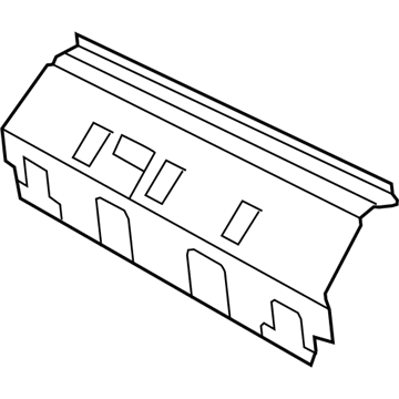 Panel Rear Shelf Front