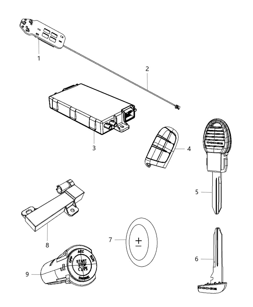 Antenna Remote Start And Keyless Entry