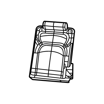 New 2020-2021 Fits Chrysler 1500 Rear Seat Armrest - Part # 6CN001X7AF