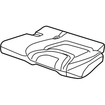 Cover Rear Seat Cushion Left