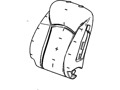 Pad, Front Seat Back