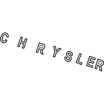 Nameplate Chrysler