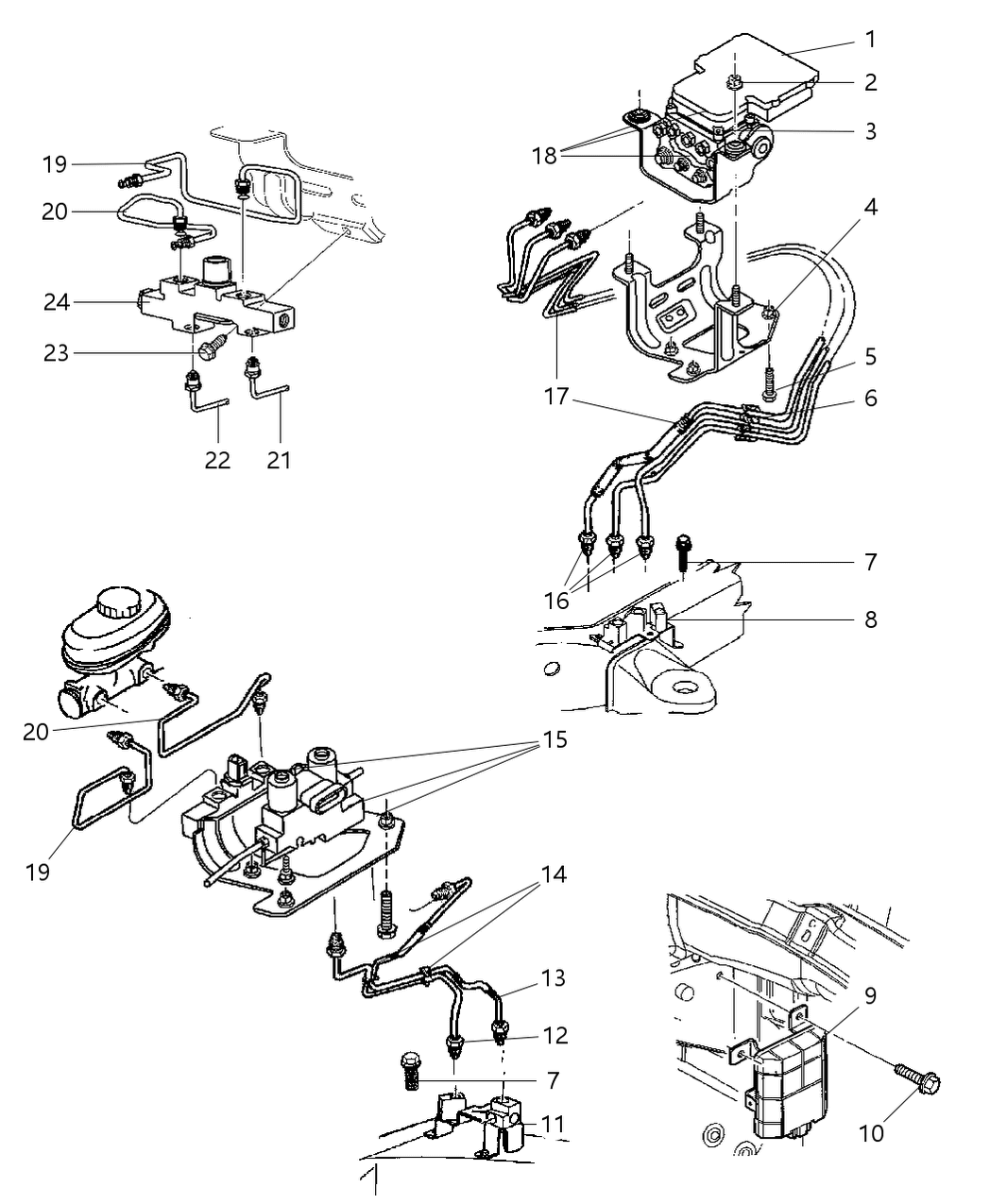 Clip Brake Line