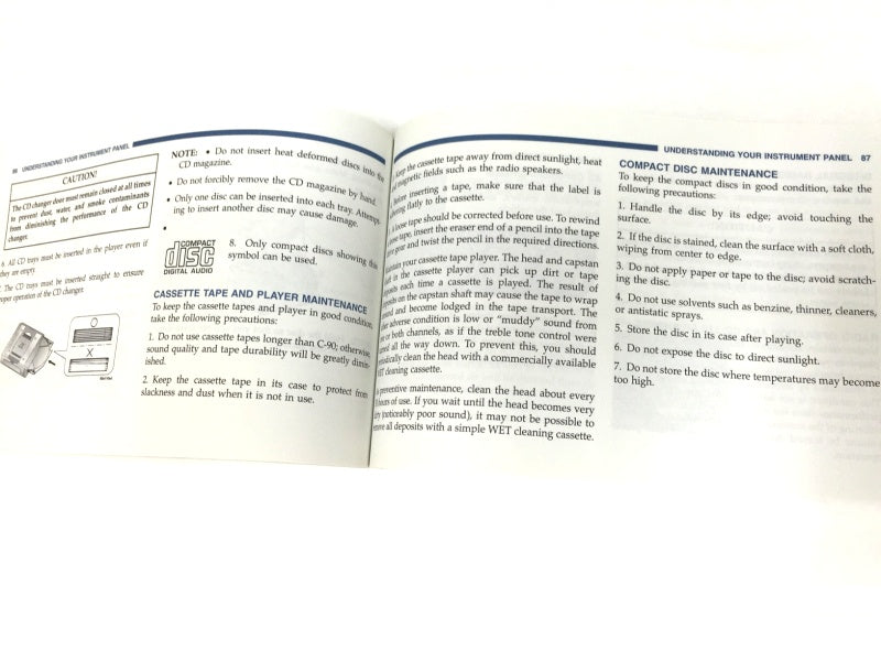 New OEM 2000 Plymouth Prowler Owner’s Handbook / Operating Manual – 1st Edition