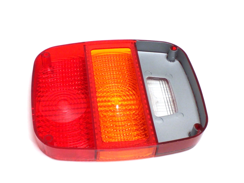 New 1984-2006 Fits Jeep Wrangler Rear Tail Light Lens, Part # 83501003