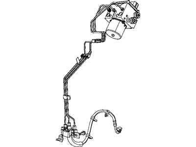 New 2012-2013 Fits Chrysler 3500, 4500, 5500 Hose-Brake - Part # 68157474AA