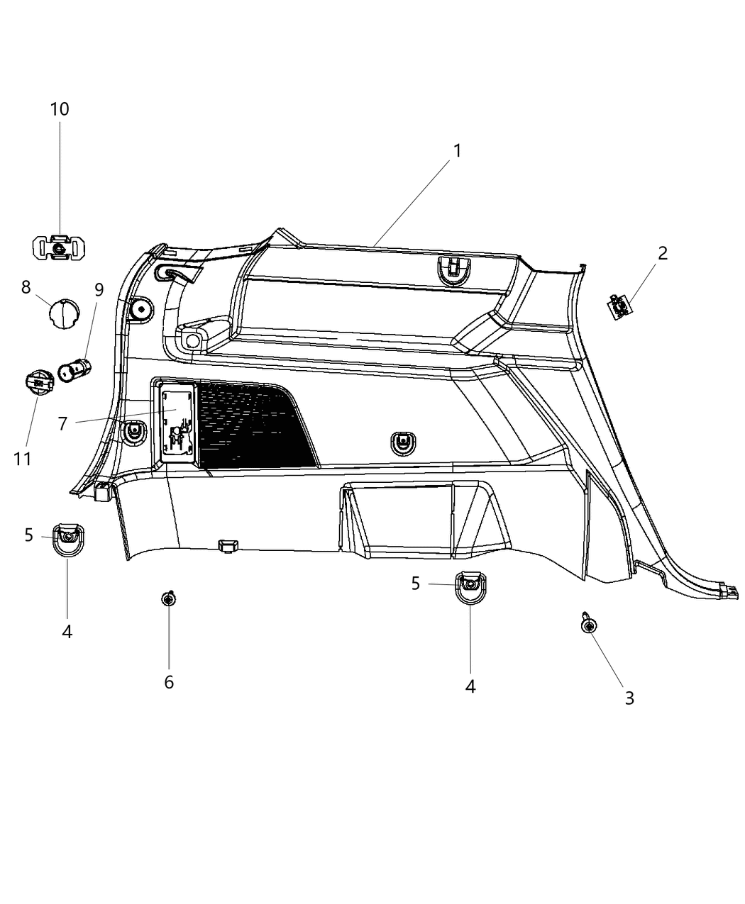 Panel Quarter Trim