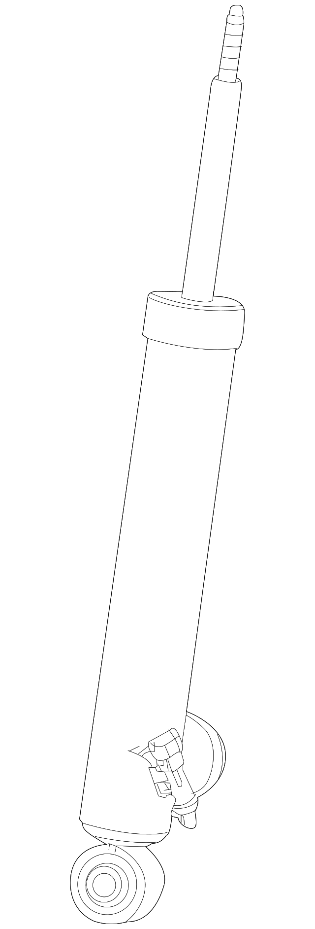 Rear Driver Side Shock Absorber