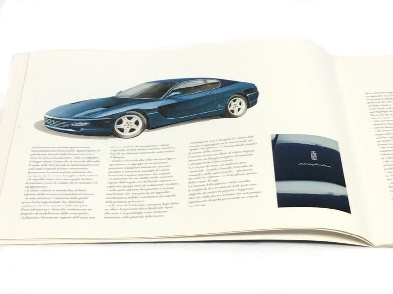 New OEM 1994 Ferrari 456GT Press Release Information Kit – Cat. 876/94