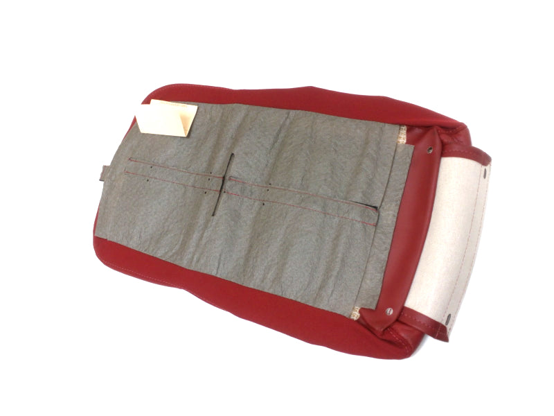 New OEM 2005 Corvette C6 Leather Seat Insert Red Perforated, Part # 88994112