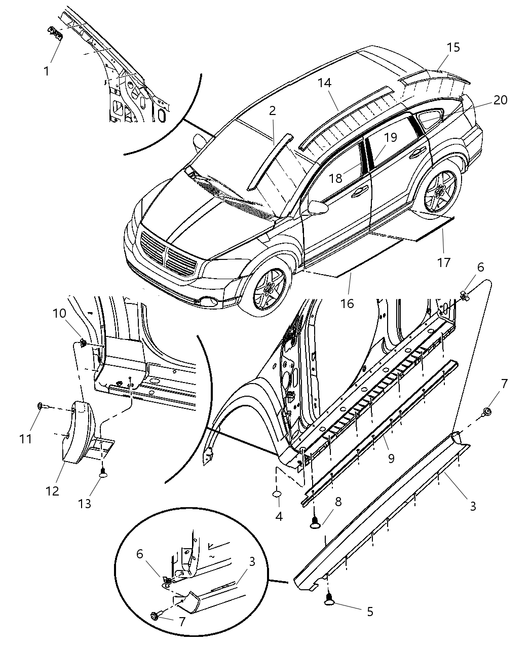 Panel Sill