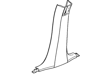 Panel B Pillar Lower Trim