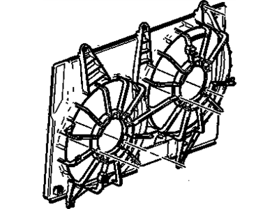 Shroud, Radiator Fan Shroud