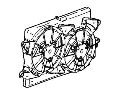 Shroud Kit, Radiator Fan Shroud