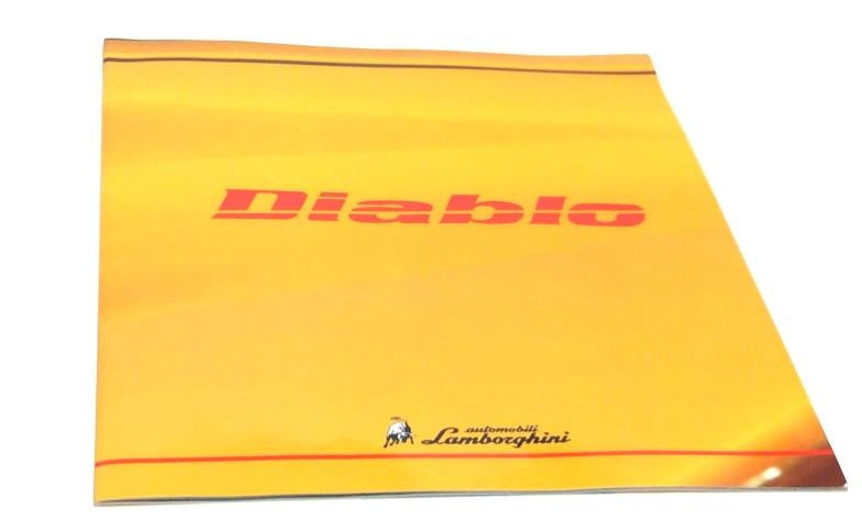 OEM 1998 Lamborghini Factory Press Pack Sales Brochure 35th Celebration