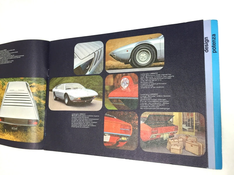 OEM Lamborghini Urraco P250 Sales Brochure