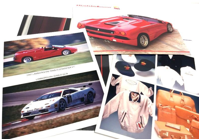 OEM 1996 Lamborghini Diablo Factory Press Pack Sales Brochure