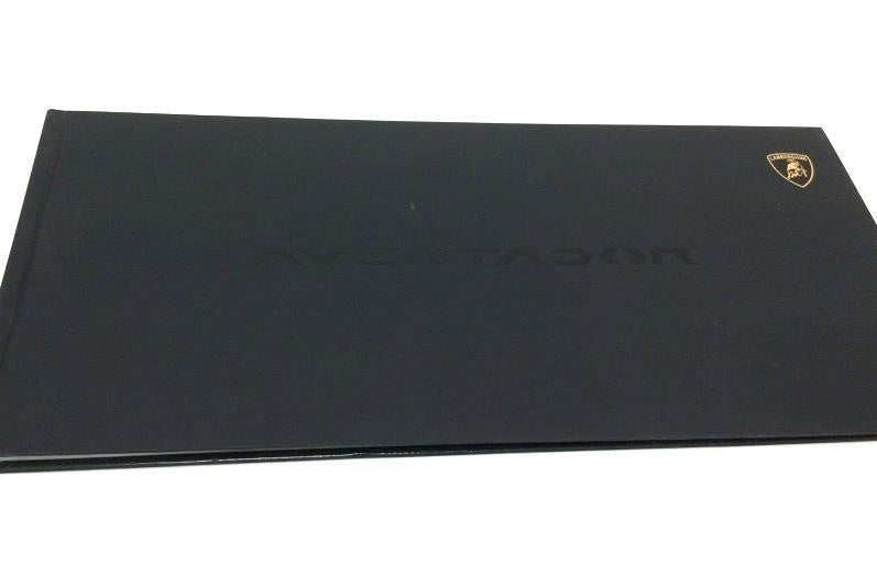 New OEM 2011 Lamborghini Aventador LP 700-4 New Car Release VIP Colours Trim Publication Hardback DE