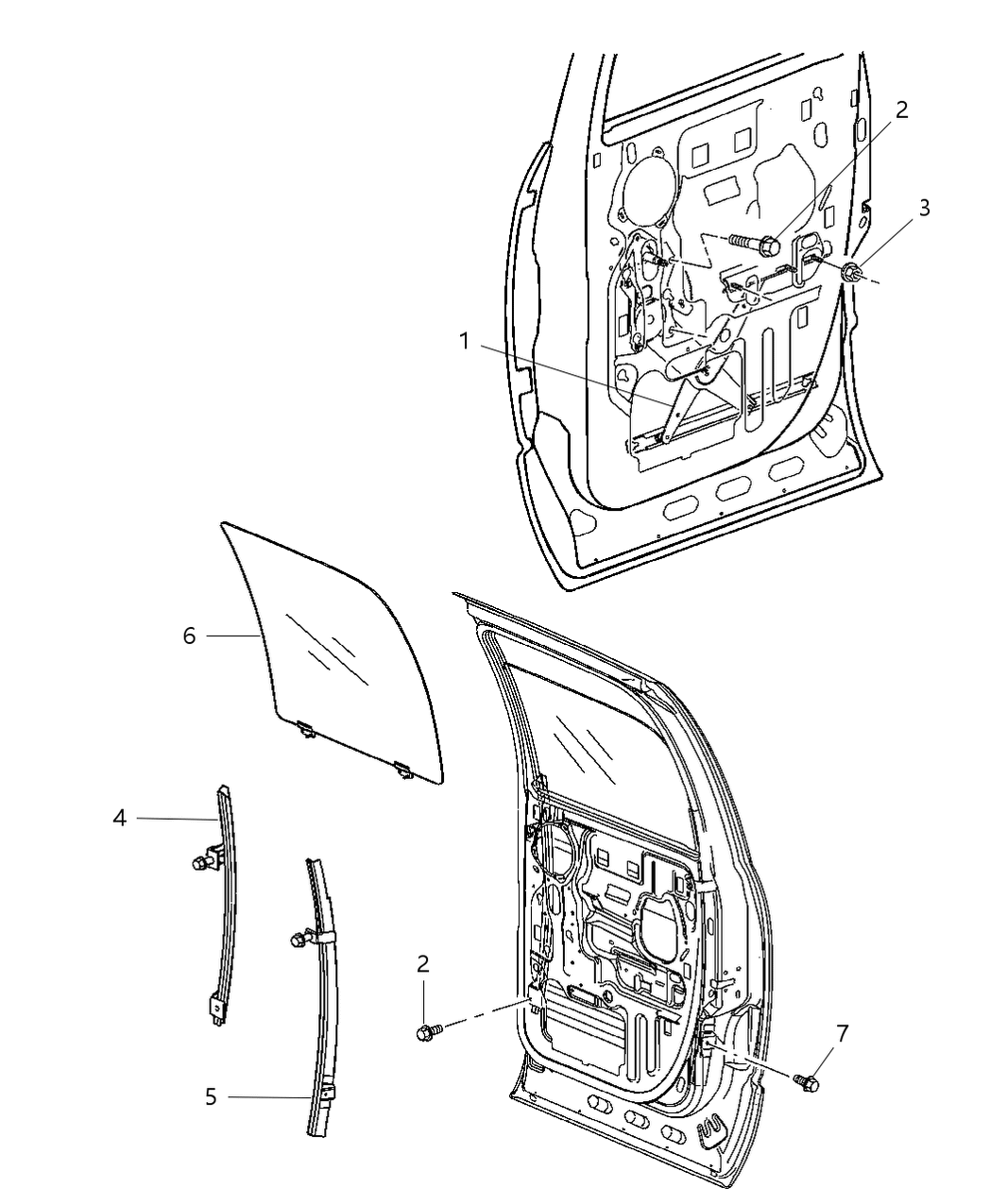 Channel Rear Door Front