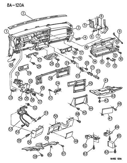 Latch, Glovebox Door