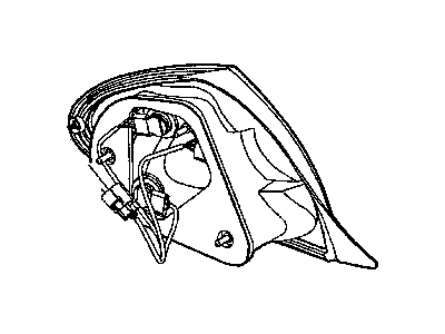 New 2004-2005 Fits Chrysler Neon Lamp-Tail Stop Turn - Part # 5303542AD