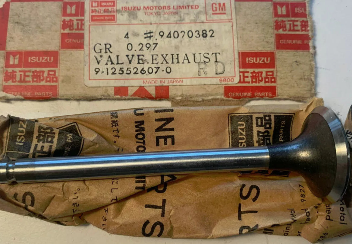 New OEM 1972-1975 Chevrolet LUV Truck Engine Exhaust Valve, Part # 94020382