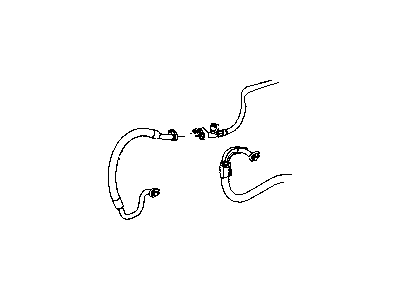 Line A/C Suction Evaporator